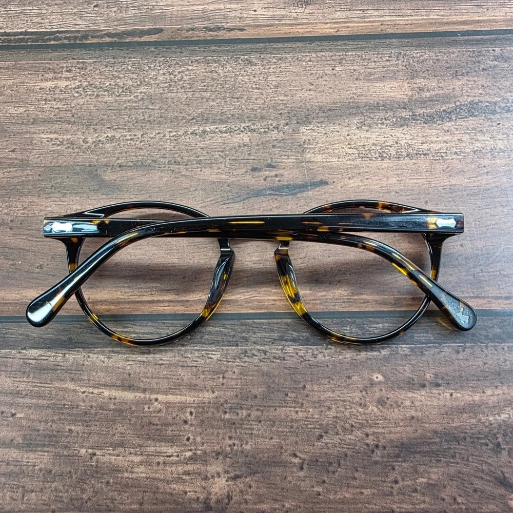 Carfia CA5288 Tortoise Round Polarized Sunglasses Brown Italian Design 50-22-145